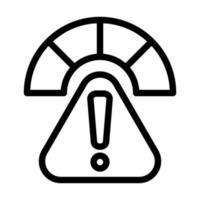 Acceptable Risk Icon Design vector
