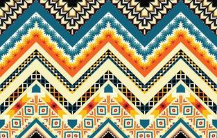 Geometric ethnic pattern seamless colorful oriental. seamless pattern. Design for fabric, curtain, background, carpet, wallpaper, clothing, wrapping, Batik, fabric, linoleum, Vector illustration.