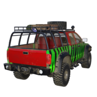 Safari-Truck 3D-Rendering png