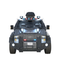 Police Car 3d rendering png