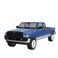 Pick up car 3d rendering png