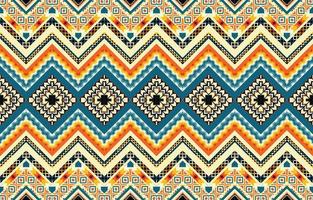 Geometric ethnic pattern seamless colorful oriental. seamless pattern. Design for fabric, curtain, background, carpet, wallpaper, clothing, wrapping, Batik, fabric, linoleum, Vector illustration.