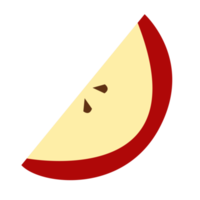 röd äpple png transparent