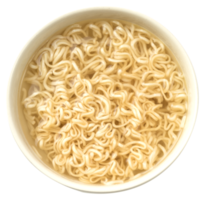 Top view noodles isolated png