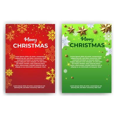 Christmas background poster, banner, covers with sparkling star.