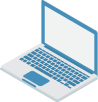 laptop computer isometric png