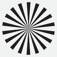 Sunburst element radial stripes  backgrounds, radial texture vector