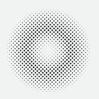 Circle halftone set, dotted halftone group, dot spray halftone set vector