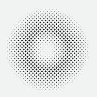 Circle halftone set, dotted halftone group, dot spray halftone set vector