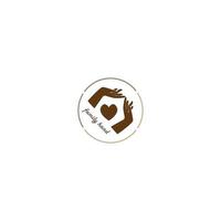 hand charity togetherness icon image illustration vector design