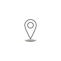 location plan location icon image illustration vector design