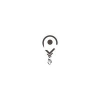 location plan location icon image illustration vector design