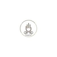 hand charity togetherness icon image illustration vector design