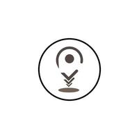 location plan location icon image illustration vector design