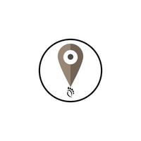 location plan location icon image illustration vector design