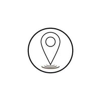 location plan location icon image illustration vector design