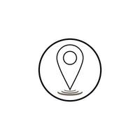 location plan location icon image illustration vector design