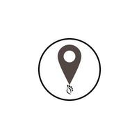 location plan location icon image illustration vector design
