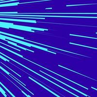 Comic book speed lines cyan color stripe vector