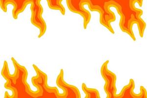 Flame Background Vector Art illustration designs