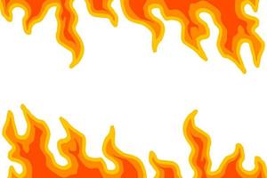 Flame Background Vector Art illustration designs