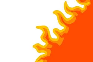 Flame Background Vector Art illustration designs