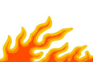 Flame Background Vector Art illustration designs