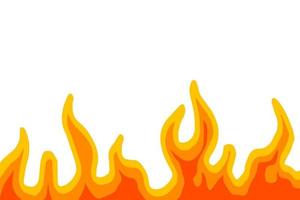 Flame Background Vector Art illustration designs