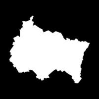 gran mapa est. región de francia. ilustración vectorial vector