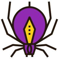 spider clip art icon vector