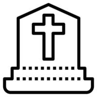 grave cross death halloween clip art icon vector