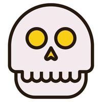 skull clip art icon vector