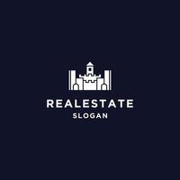 Real estate logo icon design template vector illustration