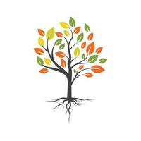 Tree branch vector ilustration design