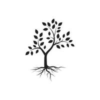 Tree branch vector ilustration design