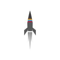 Rocket design Template vector icon