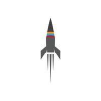 Rocket design Template vector icon