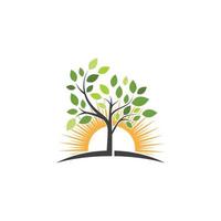 Tree branch vector ilustration design