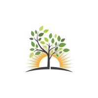 Tree branch vector ilustration design