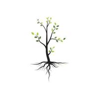 Tree branch vector ilustration design