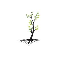 Tree branch vector ilustration design