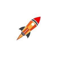 Rocket design Template vector icon