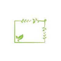 Green Tree leaf ecology nature element vector