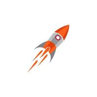 Rocket design Template vector icon