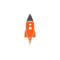 Rocket design Template vector icon