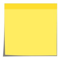 Digital Sticky Notes png