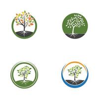 Tree branch vector ilustration design