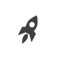 Rocket design Template vector icon