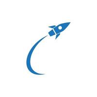 Rocket design Template vector icon