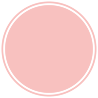 Pink round background for text. Create posts, stories, headlines, highlights. Transparent PNG Clipart